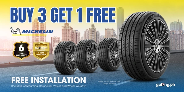 Buy 3 Get 1 FREE Michelin Tires