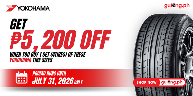 Yokohama BluEarth, Advan & Geolandar CV Tire Sale — ₱5,200 Off per Set