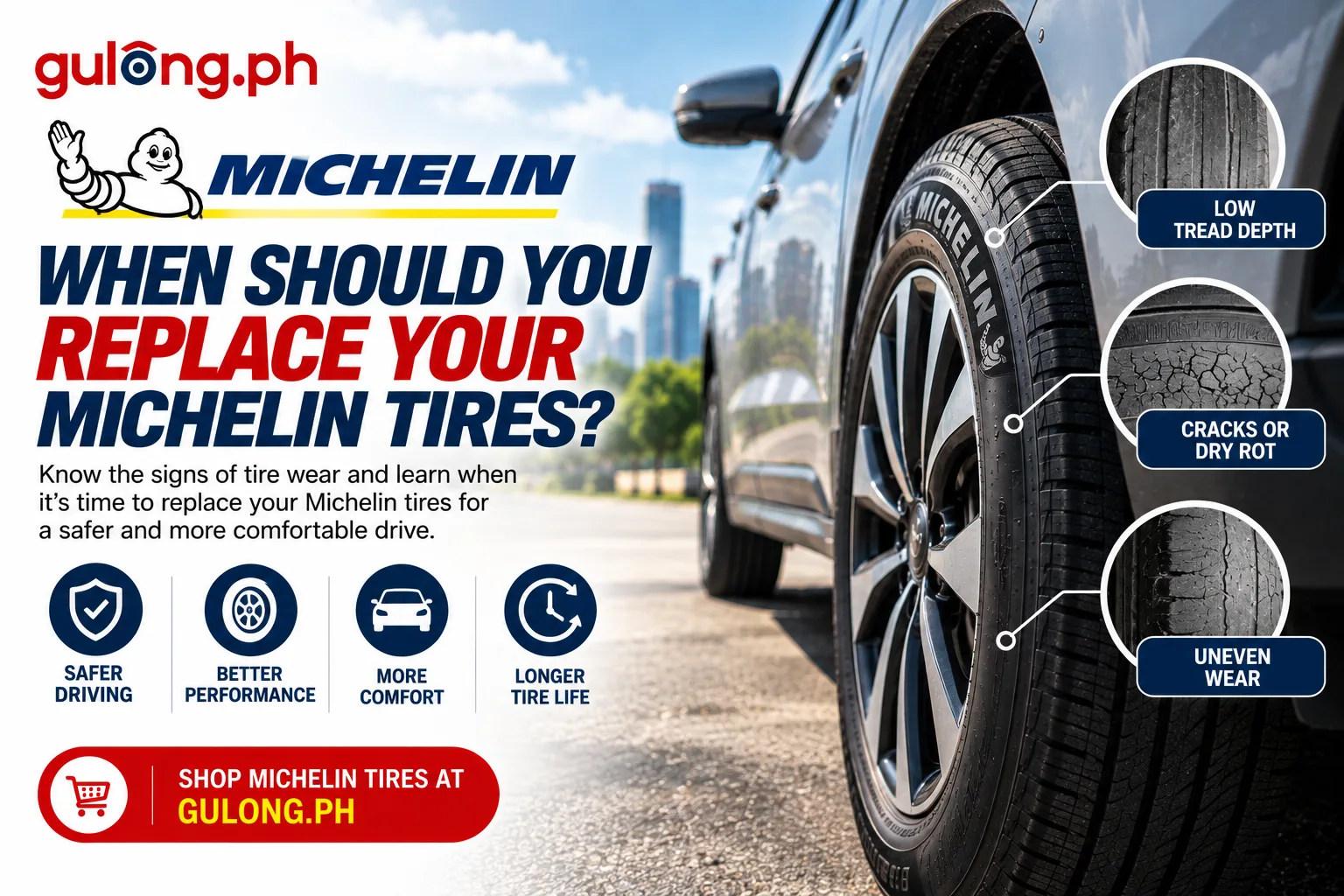 When Should You Replace Your Michelin Tires?